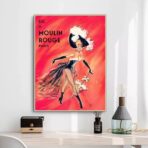 poster del cabaret moulin rouge