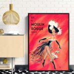poster del cabaret moulin rouge