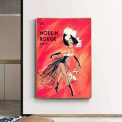 poster del cabaret moulin rouge