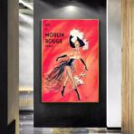 poster del cabaret moulin rouge