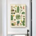poster cactus vintage
