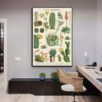 poster cactus vintage
