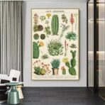 poster cactus vintage