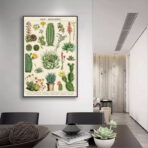 poster cactus vintage