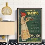 poster vintage caffe cioccolato