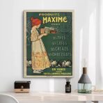 poster vintage caffe cioccolato