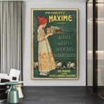 poster vintage caffe cioccolato