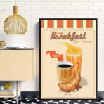 poster caffetteria vintage