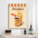 poster caffetteria vintage