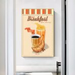 poster caffetteria vintage