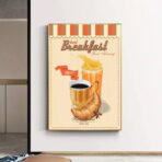 poster caffetteria vintage