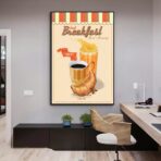 poster caffetteria vintage