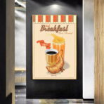 poster caffetteria vintage