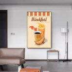 poster caffetteria vintage