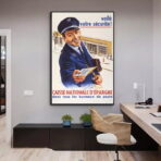 poster vintage di fondi di risparmio