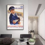 poster vintage di fondi di risparmio