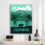 poster vintage della california 1