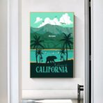 poster vintage della california 1