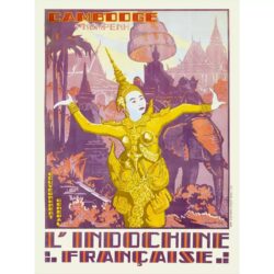 poster vintage cambogiano