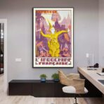 poster vintage cambogiano