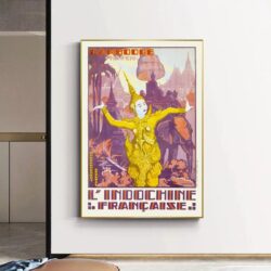 poster vintage cambogiano