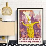 poster vintage cambogiano