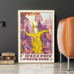 poster vintage cambogiano
