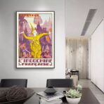 poster vintage cambogiano