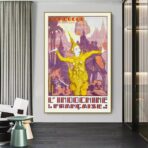 poster vintage cambogiano