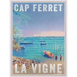 poster vintage berretto furetto 1