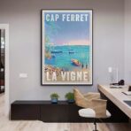 poster vintage berretto furetto 1