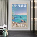 poster vintage berretto furetto 1