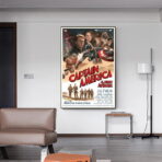 poster vintage di capitan america