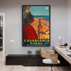 poster casablanca citta