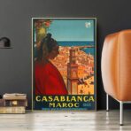 poster casablanca citta