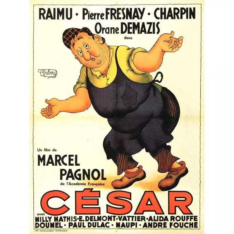 poster cesar pagnol 2 poster cesar pagnol 2