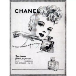 poster chanel vintage