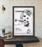 poster chanel vintage