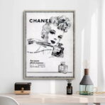 poster chanel vintage
