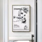 poster chanel vintage