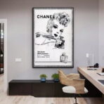 poster chanel vintage
