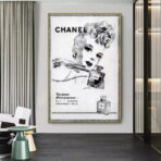 poster chanel vintage