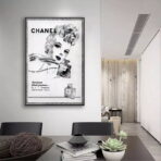 poster chanel vintage
