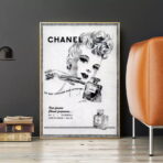 poster chanel vintage