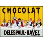 poster vintage al cioccolato 1