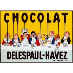 poster vintage al cioccolato 1