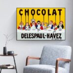 poster vintage al cioccolato 1