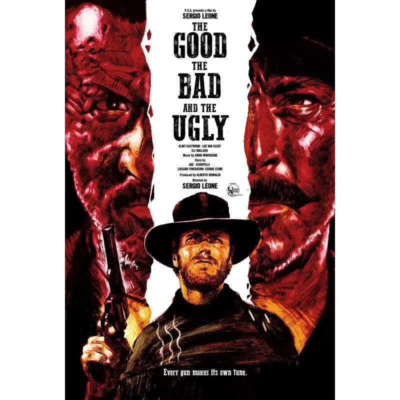 locandina cinematografica il buono il brutto cattivo locandina cinematografica il buono il brutto cattivo