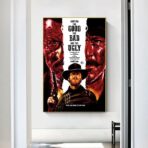 locandina cinematografica il buono il brutto cattivo