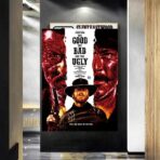locandina cinematografica il buono il brutto cattivo